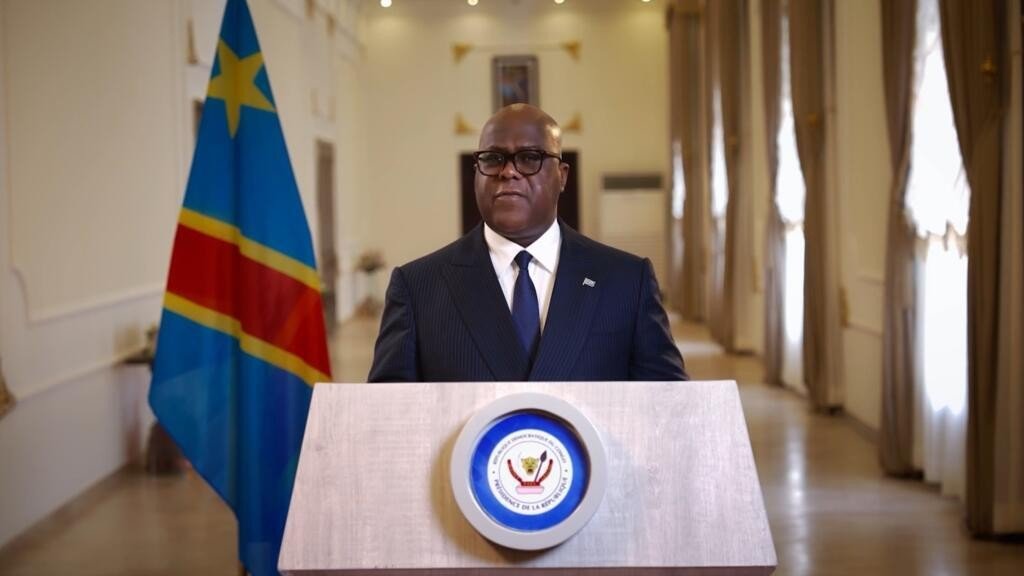 Félix Tshisekedi lors d’une prise de parole